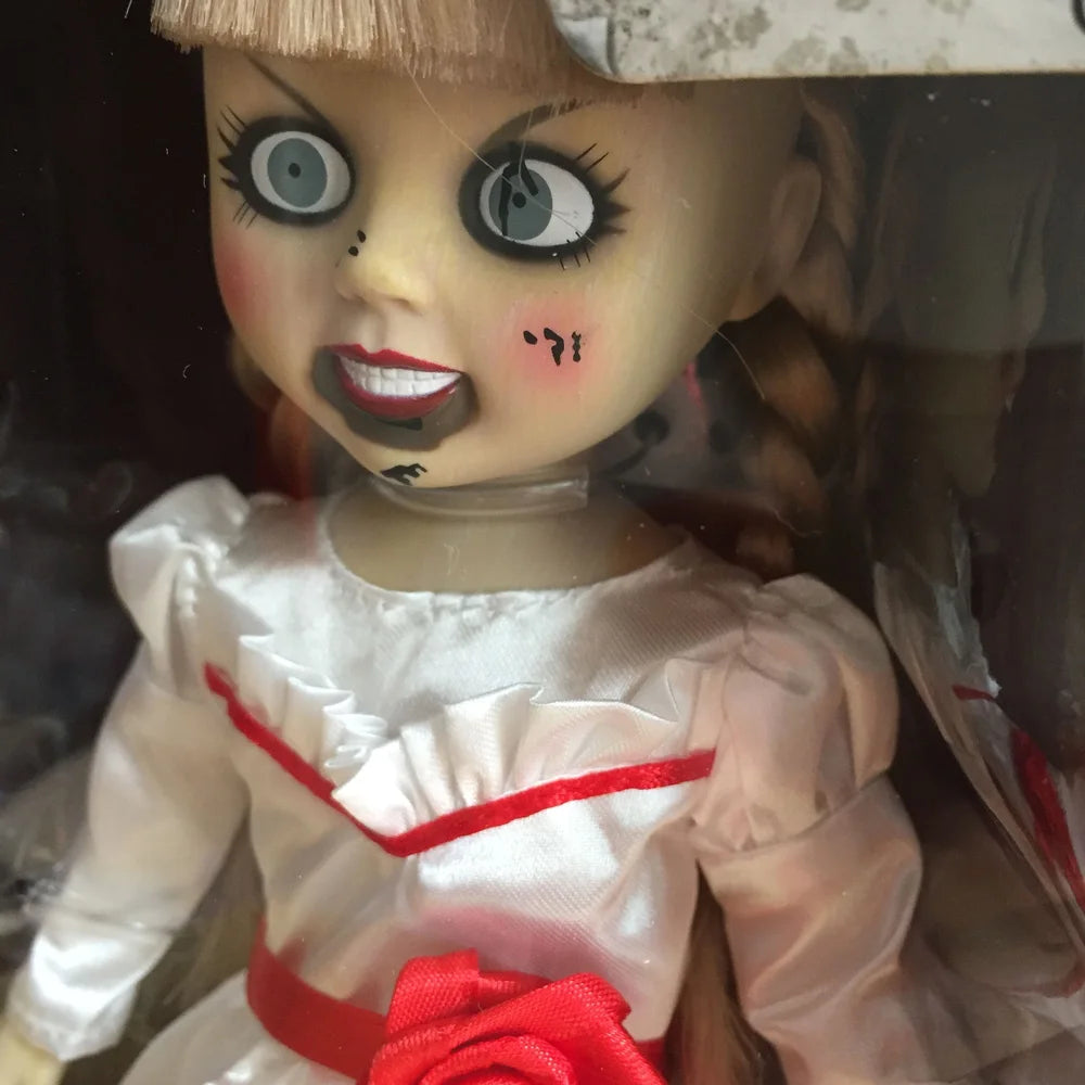 Figura de acción de los personajes de la película de Terror, juguete de colección Original, LDD Living Dead, regalos antes de la llegada de Annabelle, 10"
