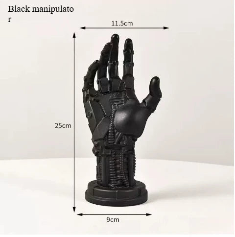Figura Berserk, estatua de mano de Dios, adorno de resina artesanal de Anime, estatuilla de esqueleto de Halloween, decoración de escritorio artesanal, accesorios aterradores