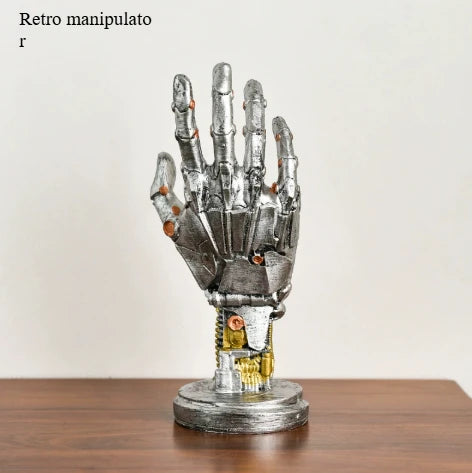 Figura Berserk, estatua de mano de Dios, adorno de resina artesanal de Anime, estatuilla de esqueleto de Halloween, decoración de escritorio artesanal, accesorios aterradores