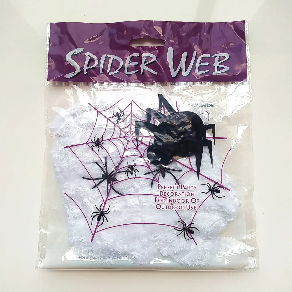 Araña negra de felpa de gran tamaño, decoración para fiesta de Halloween, hogar al aire libre, Bar, Casa Encantada, accesorios de terror, 30cm, 50cm, 75cm, 90cm