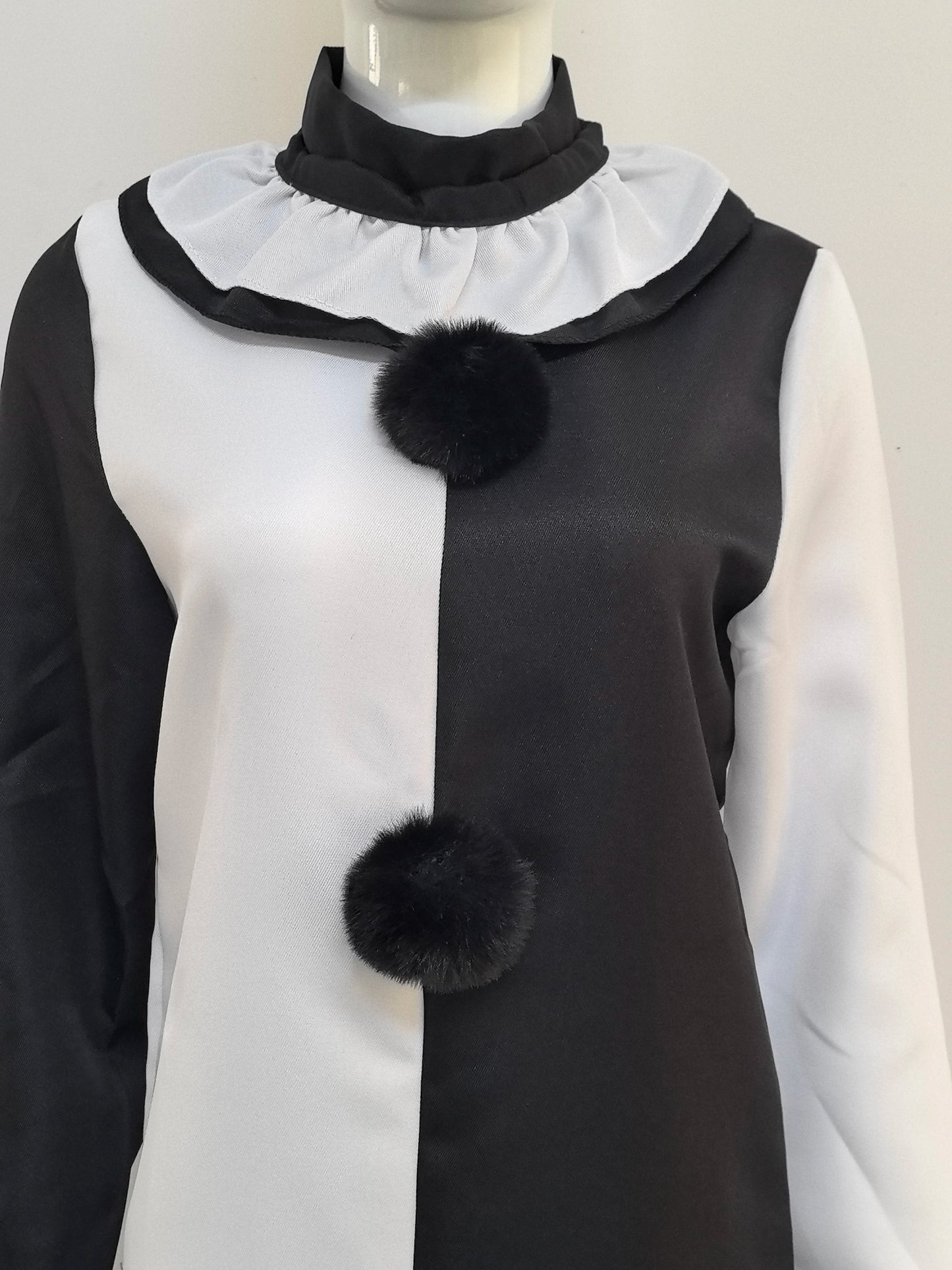 Arte El payaso Cosplay Película Terrifier 2 Arte El payaso Cosplay Disfraz Mono Máscara Disfraces de Halloween Máscara para hombres y mujeres