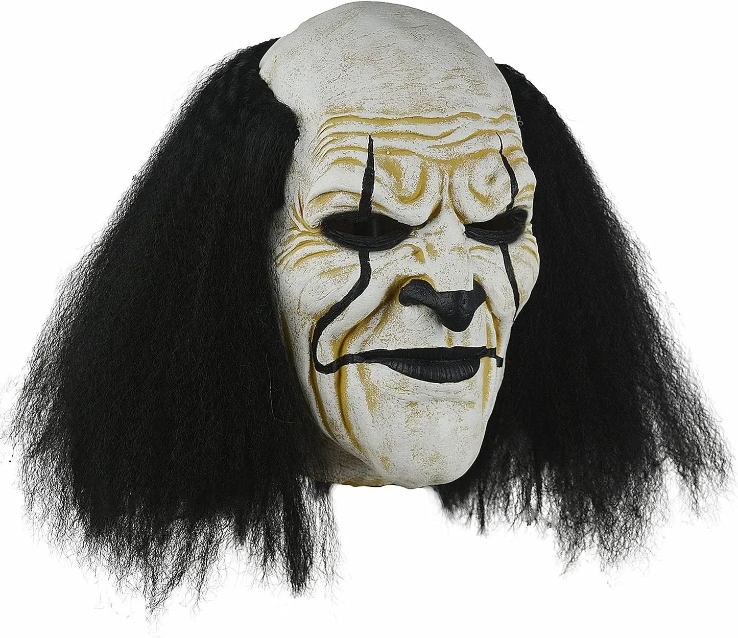 Mascarilla de payaso espeluznante para adultos, máscaras de Joker aterradoras, máscara de payaso de Halloween, fiesta, Cosplay de látex