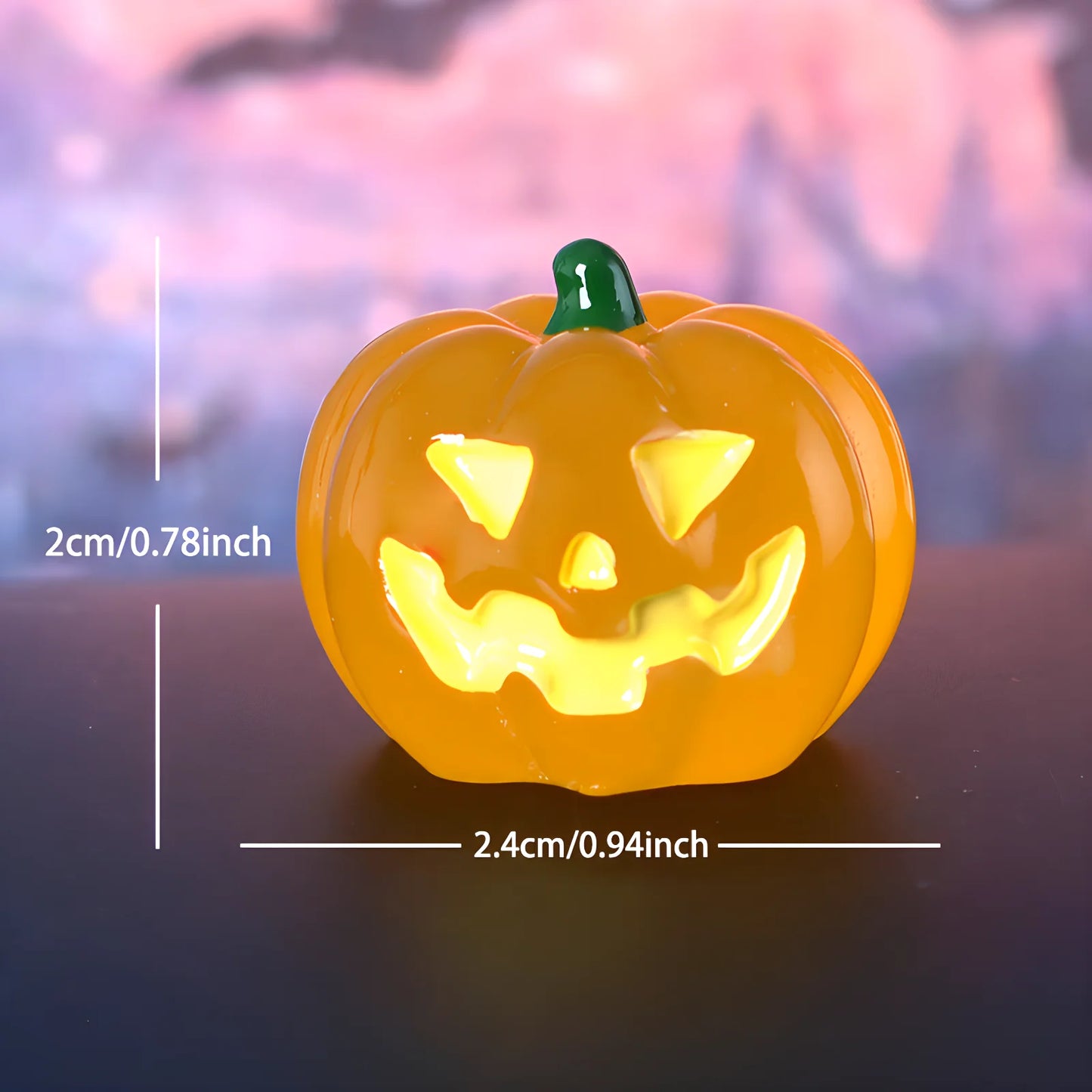 ¡Illuminar tu Halloween! Adornos brillantes multiusos de 6 piezas para fiestas, hogar y decoración de automóviles