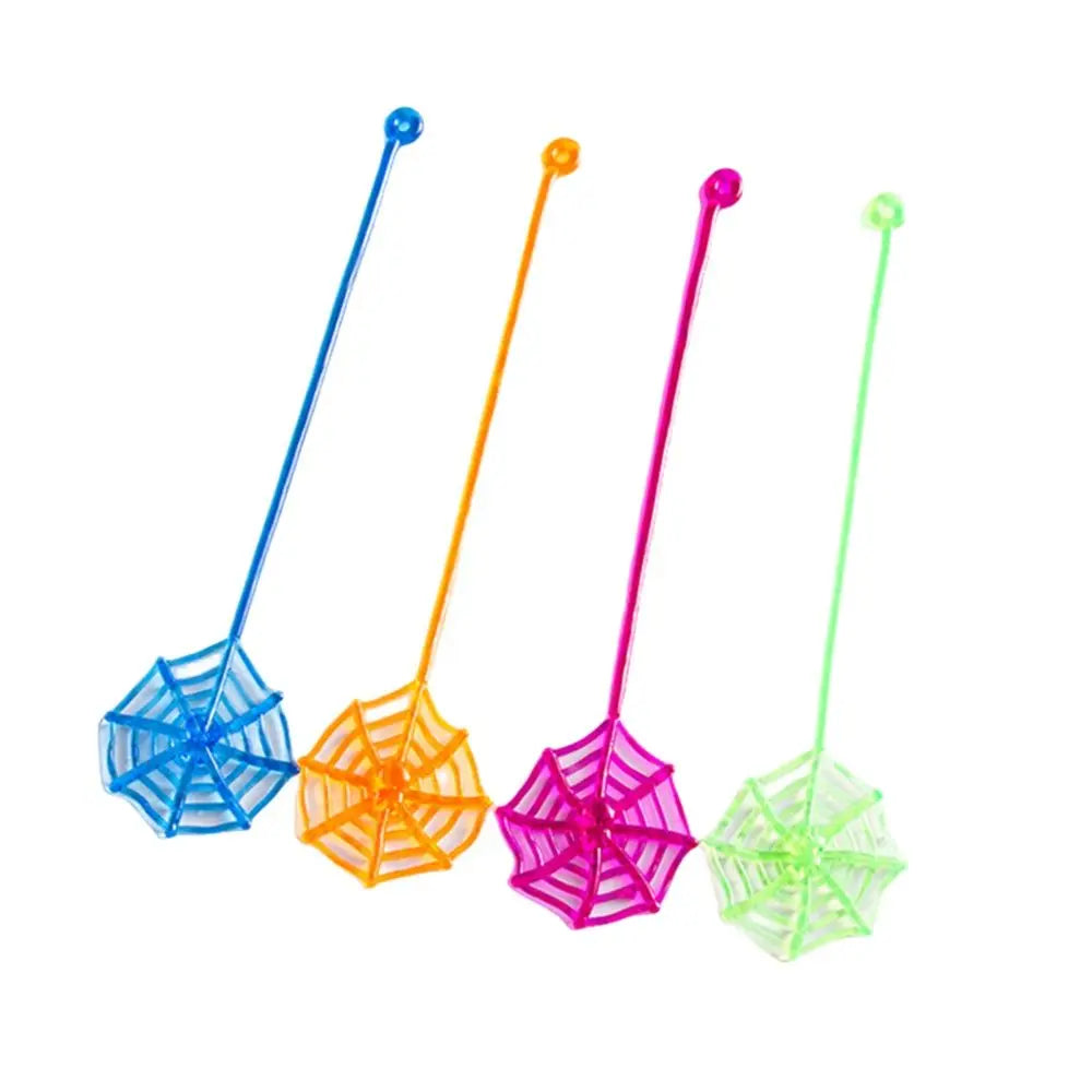 Telaraña de escalada estirable para niños, juguetes difíciles, fiesta de cumpleaños, regalo para Baby Shower, recompensas, recuerdo de fiesta de Carnaval y Halloween, 12/30 Uds.