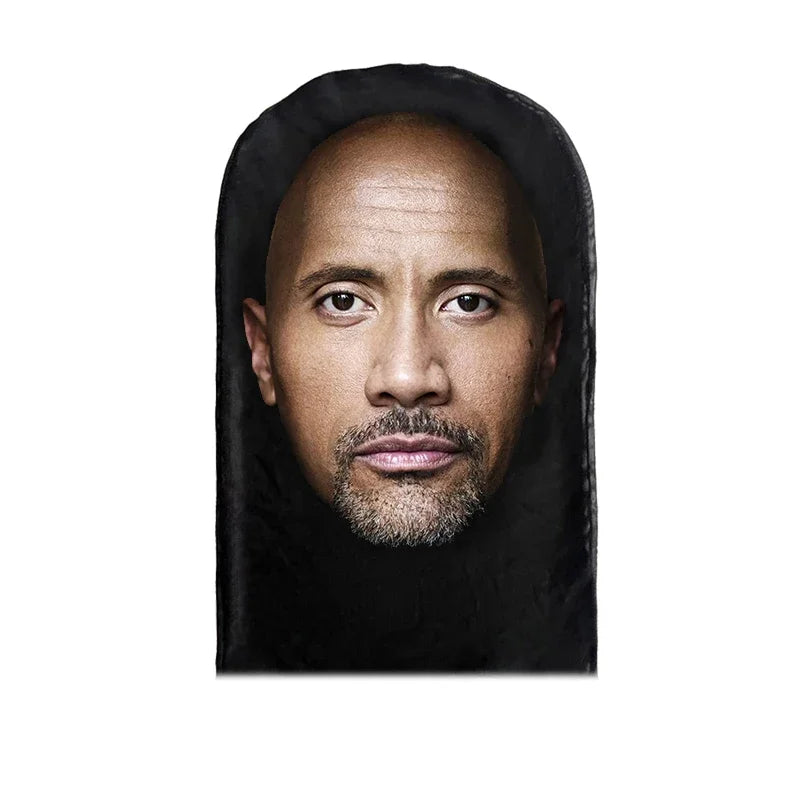 Máscaras faciales 3D realistas para hombres y mujeres, máscara de Cosplay, cara completa, pasamontañas de Hip Hop, capucha, sombrero, tocado para celebridades de Halloween